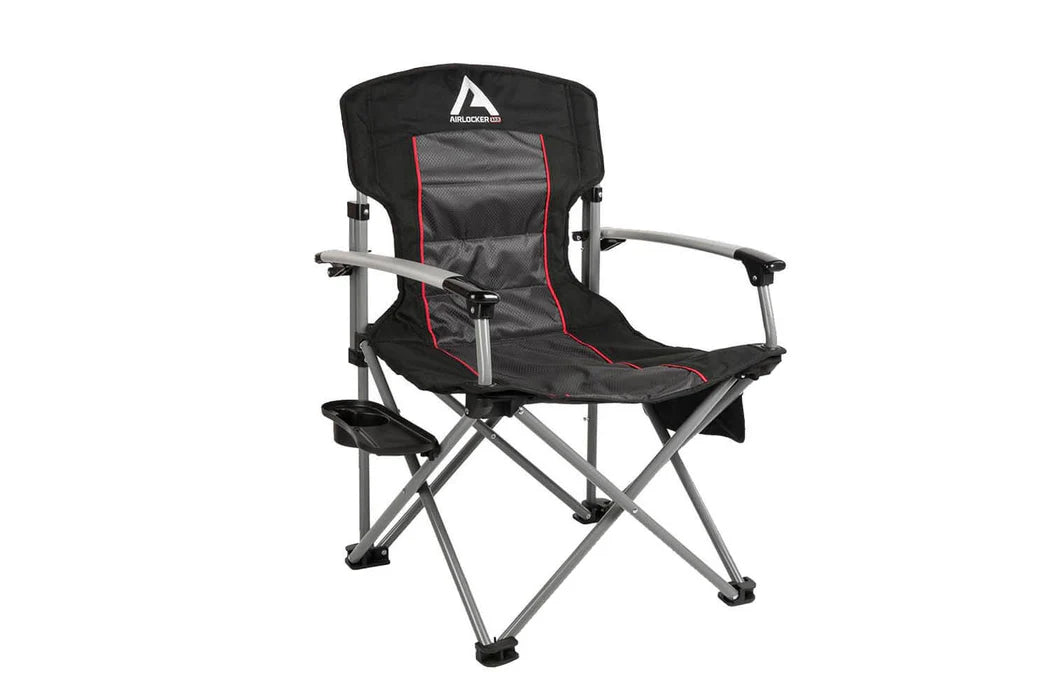 Air Locker Camping Chair with Tray