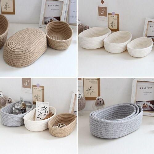 Woven Nordic Cotton Rope Storage