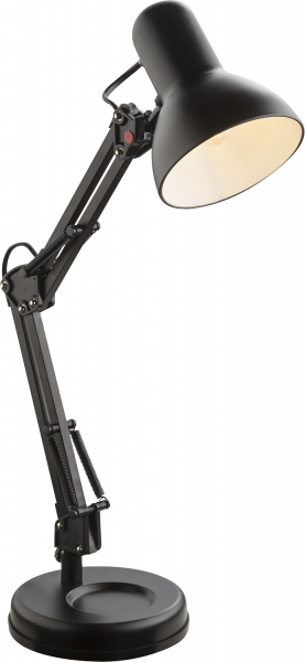 Adjustable height and angle bedside lamp