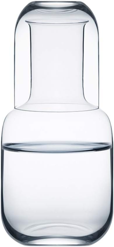 2 in 1 Bedside Glass jar/Tumbler