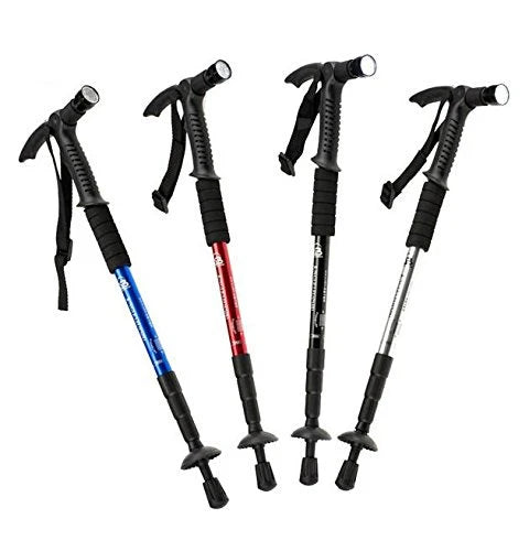 Trekking Pole Climbing Equipment Hiking Walking Anti-Shock Stick