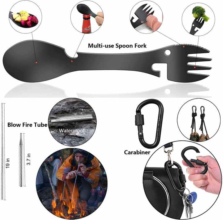 Survival Kit 40 tools, First Aid Kit, Survival Gear, camping, Hiking, Hunting, Fishing