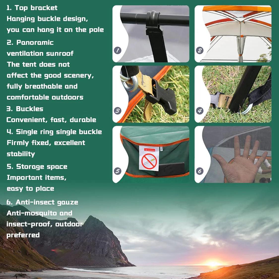 Tent for Camping Waterproof Camping Tent