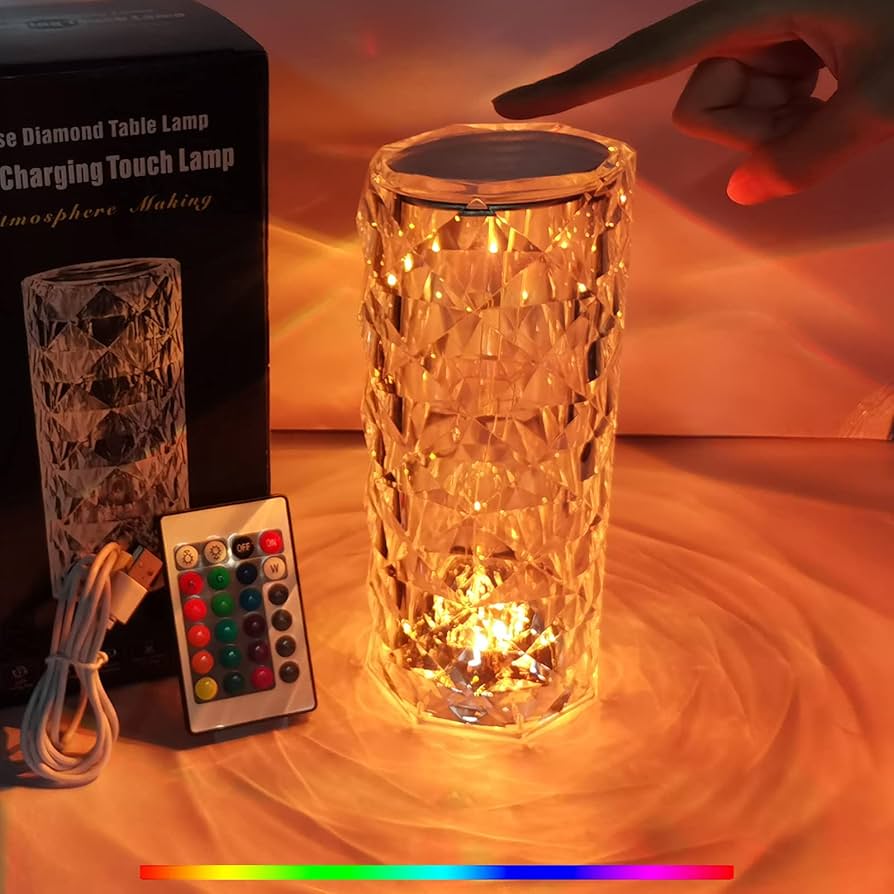 Touch Crystal Table Lamp