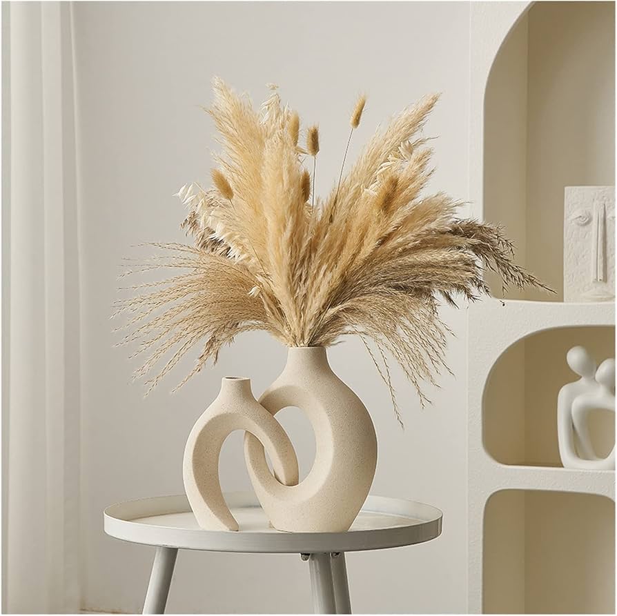 European style nordic ceramic flower vase