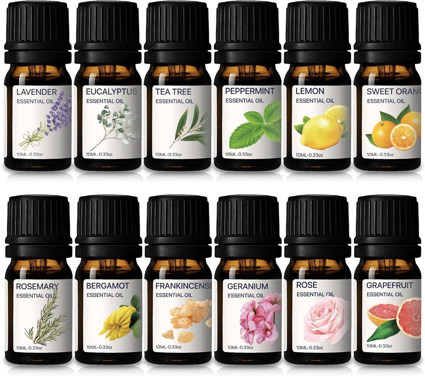 12pcs Pure essential oils