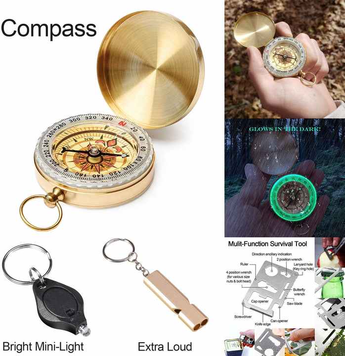 Survival Kit 40 tools, First Aid Kit, Survival Gear, camping, Hiking, Hunting, Fishing