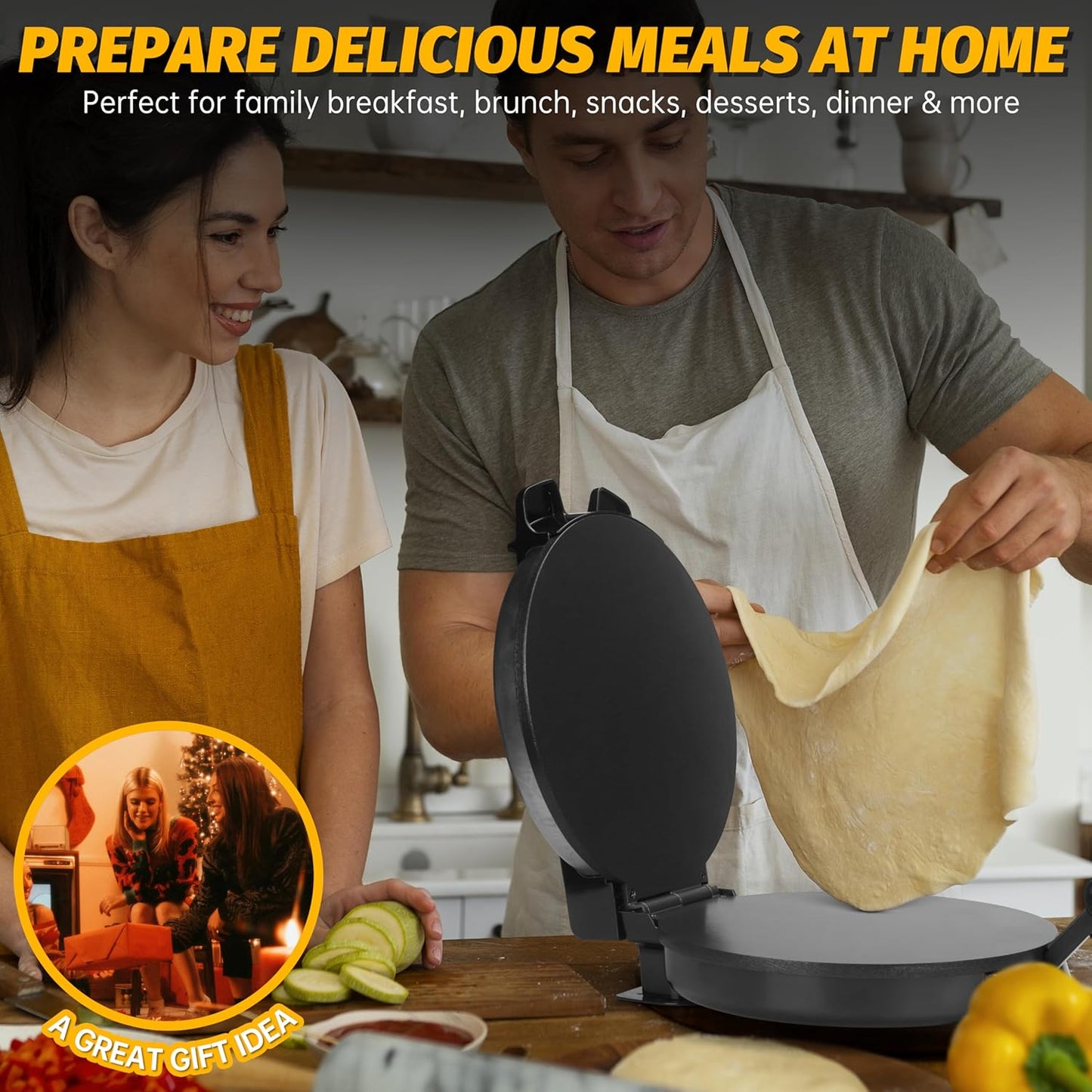 Electric Roti Chapati Maker