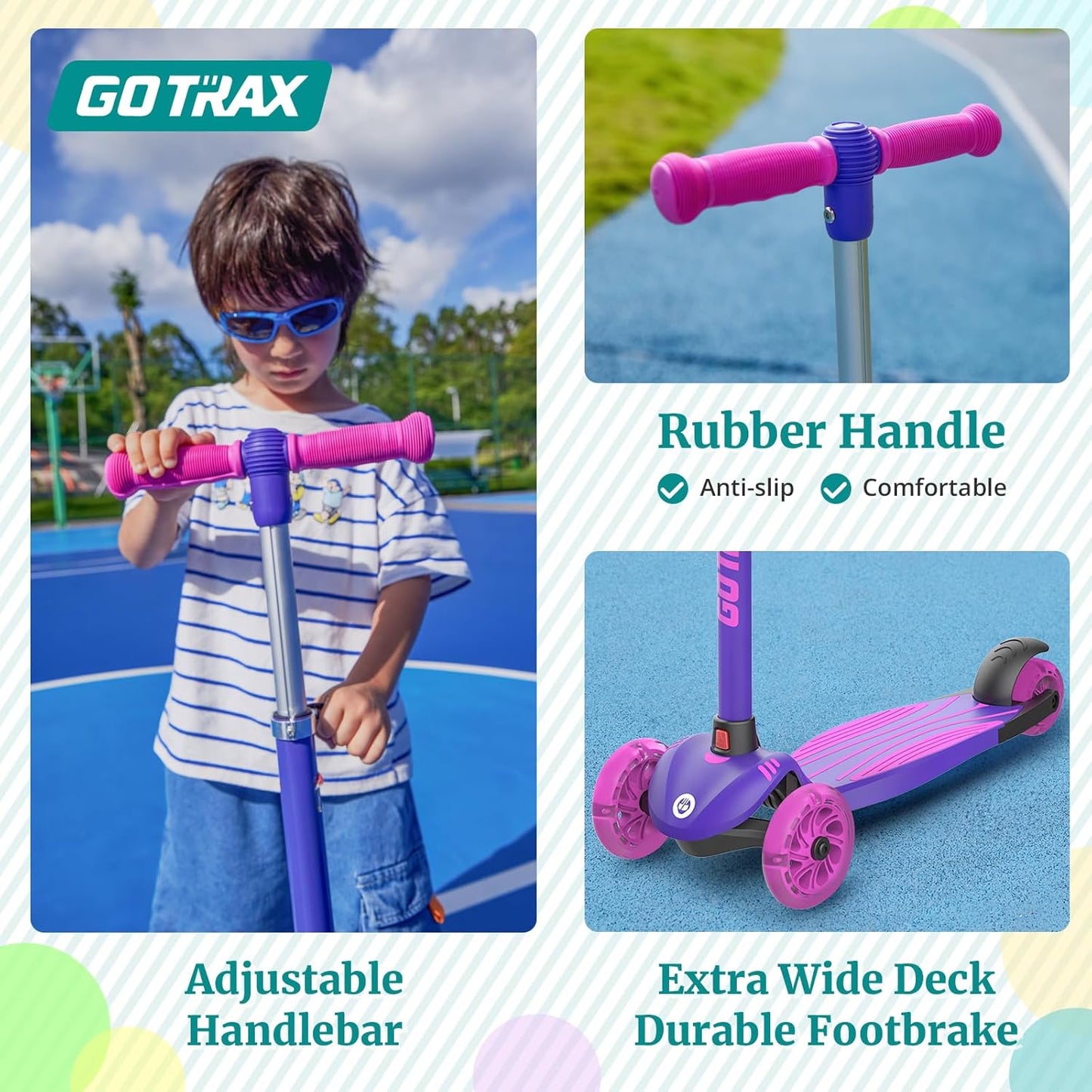 3 Wheel Children Kick Scooter