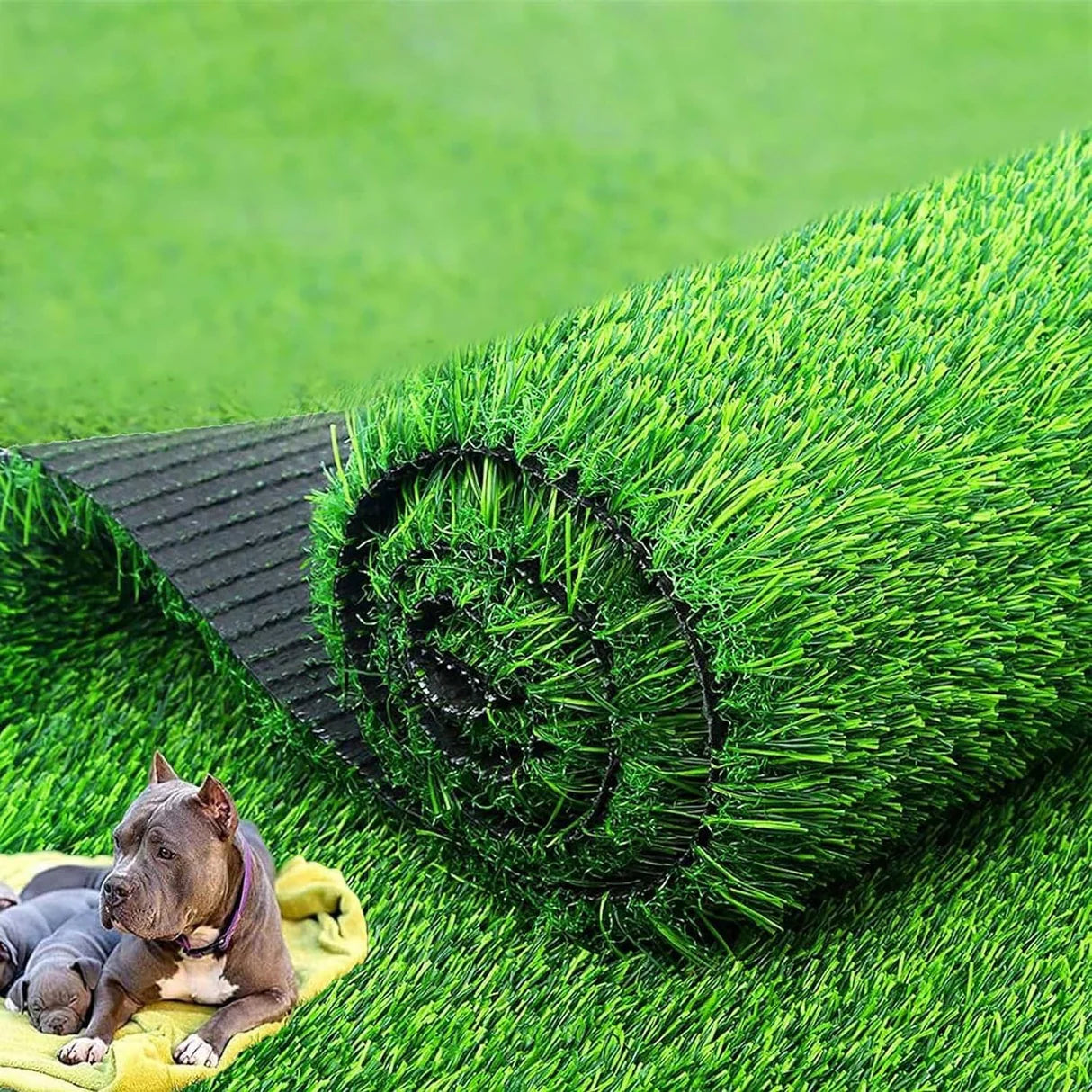 35 MM Artificial Grass Mat Carpet for Balcony - for Home Decoration