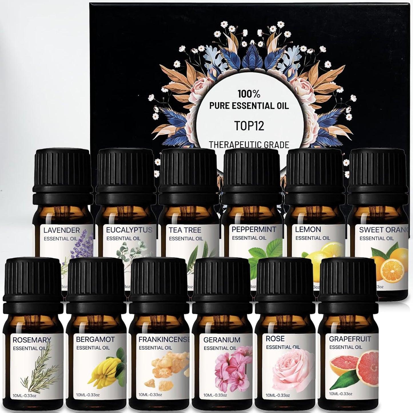 12pcs Pure essential oils