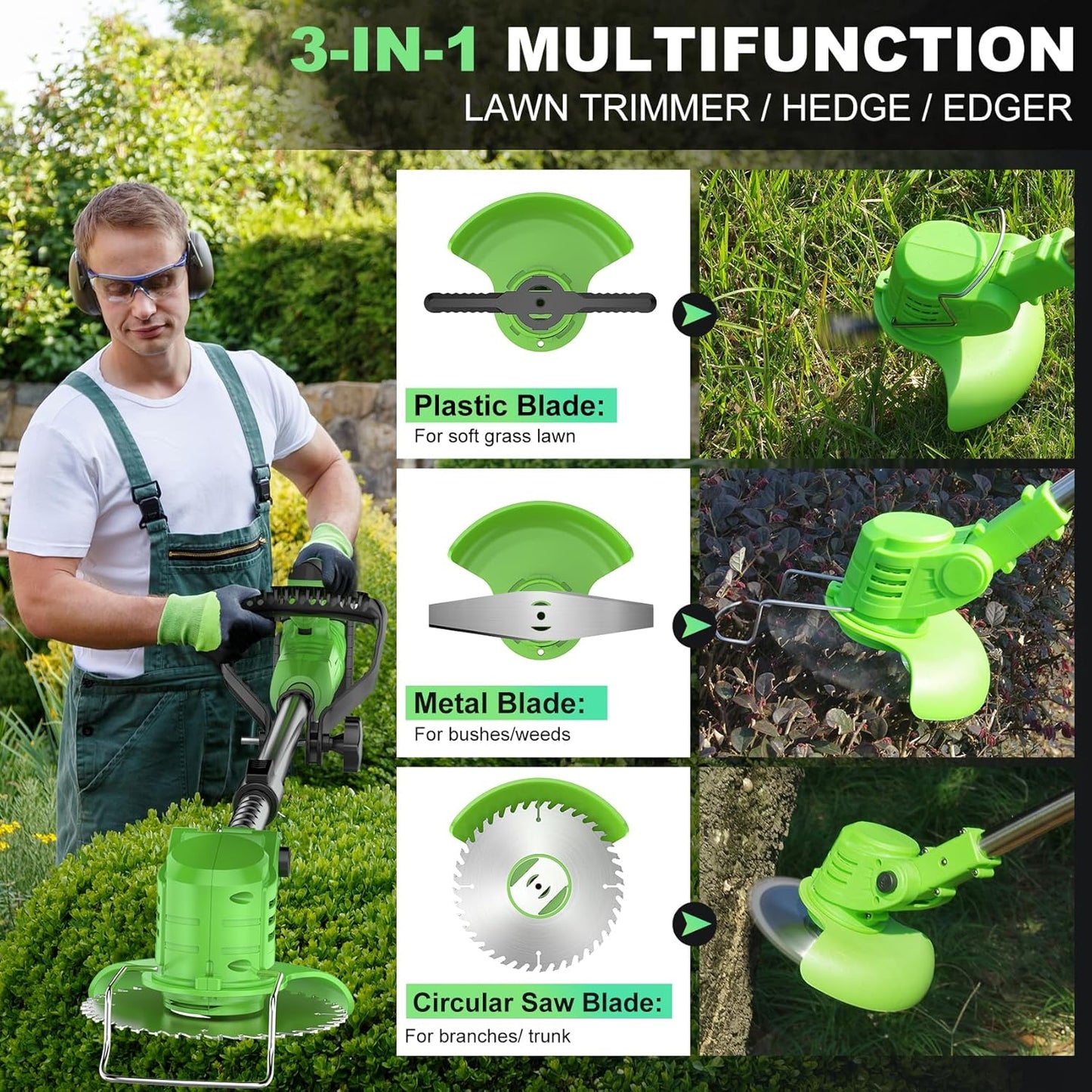 Cordless Lawn Trimmer Weed Wacker / grasscutter