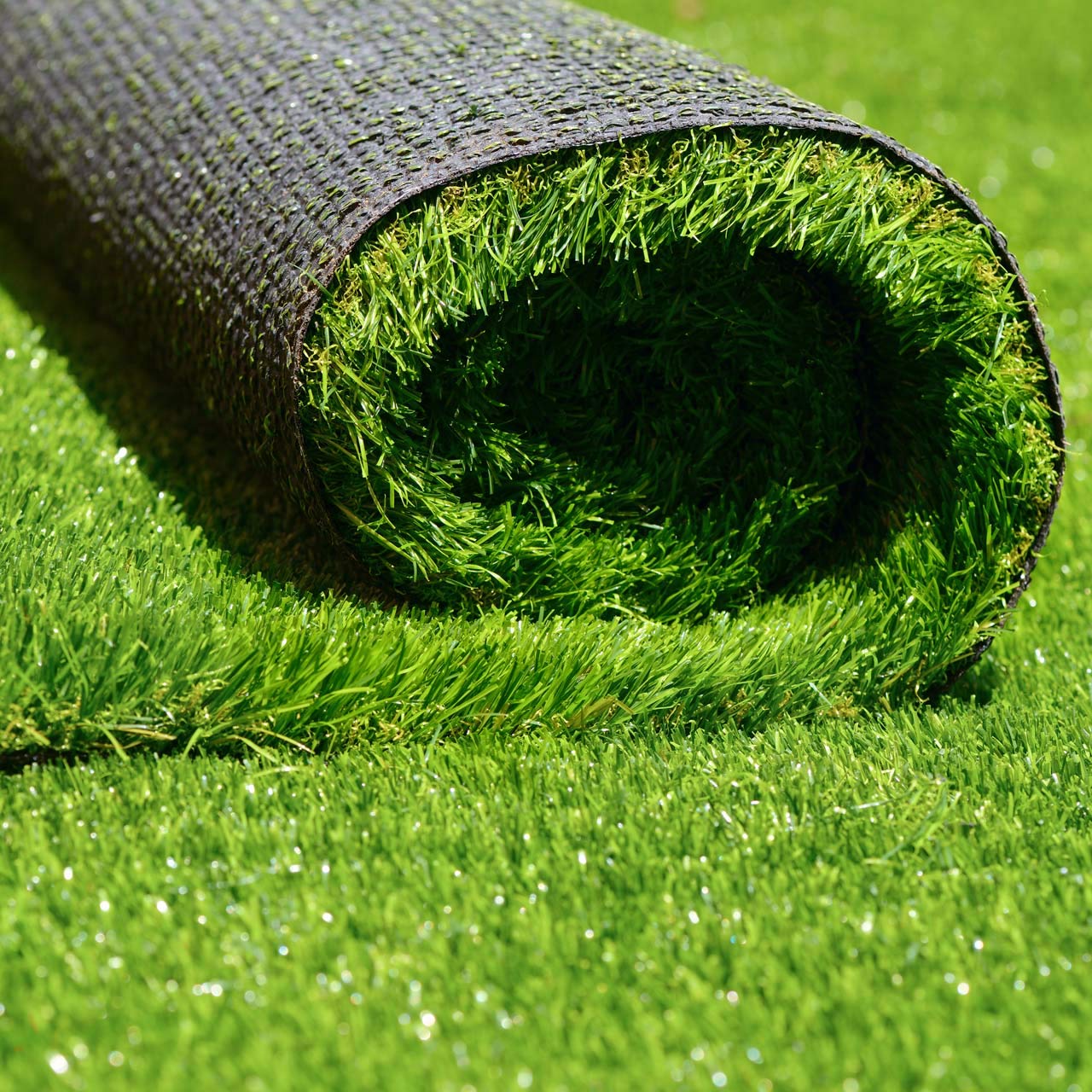 Premium Realistic Artificial Grass Rug Indoor Outdoor, Grass 35mm 2 meter square