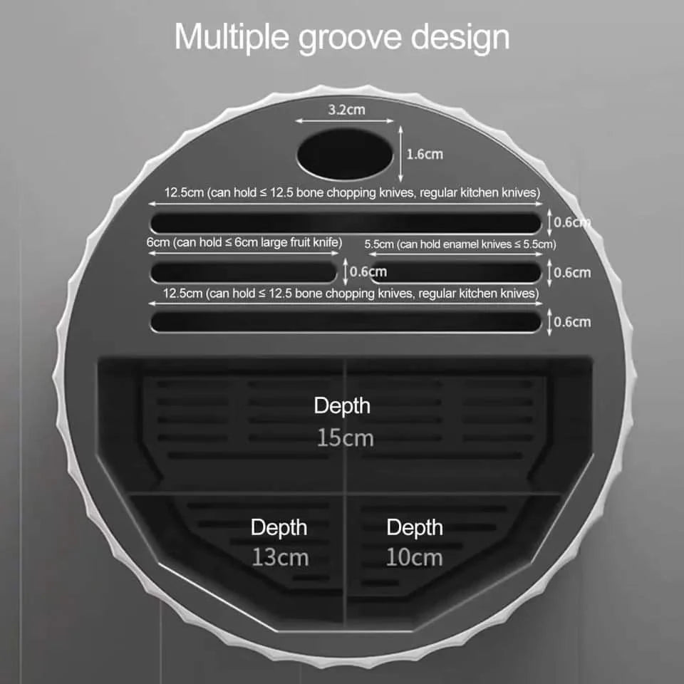 Rotatable Cutlery Organizer