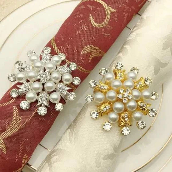 6pcs Luxurious napkins Holders