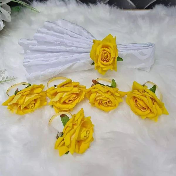 6pcs Luxurious napkins Holders