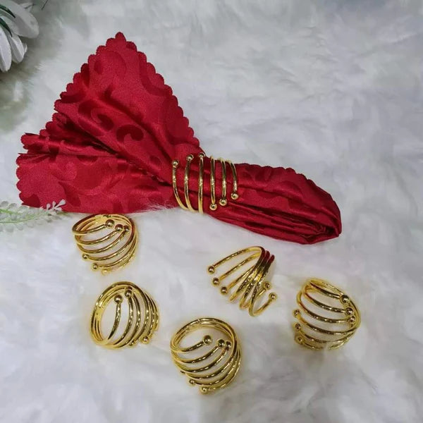 6pcs Luxurious napkins Holders