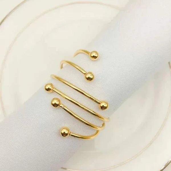 6pcs Luxurious napkins Holders