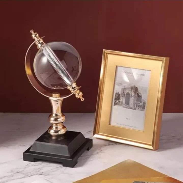 Crystal Glass Globe Ornaments