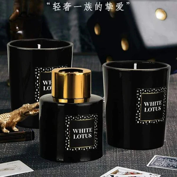 Reed Diffuser + 2 Scented Candle set