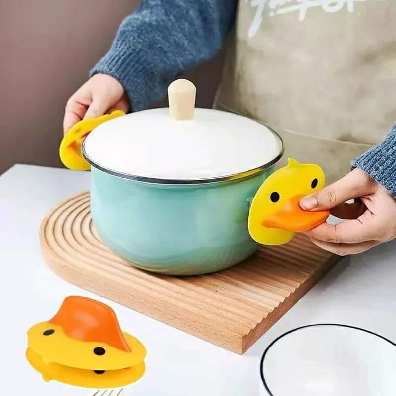 2pcs Duck Pot Grippers