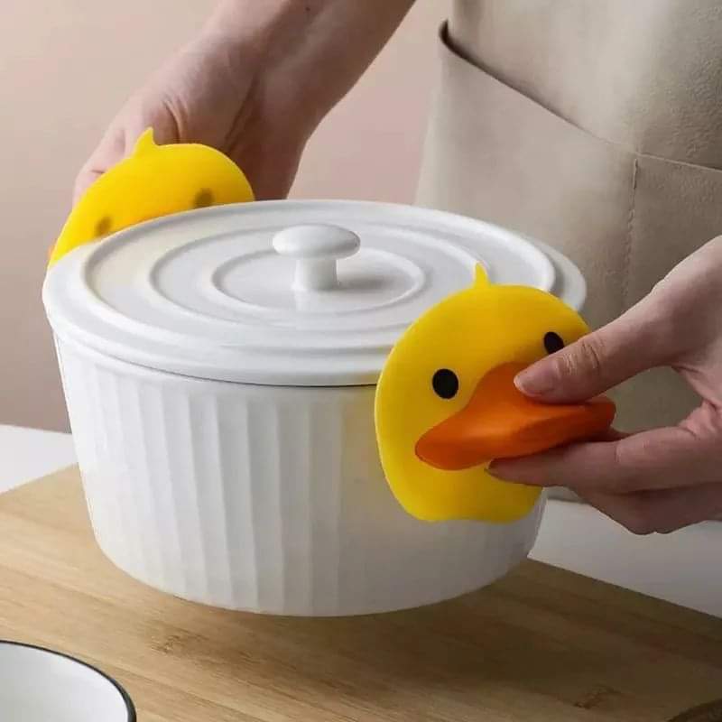 2pcs Duck Pot Grippers