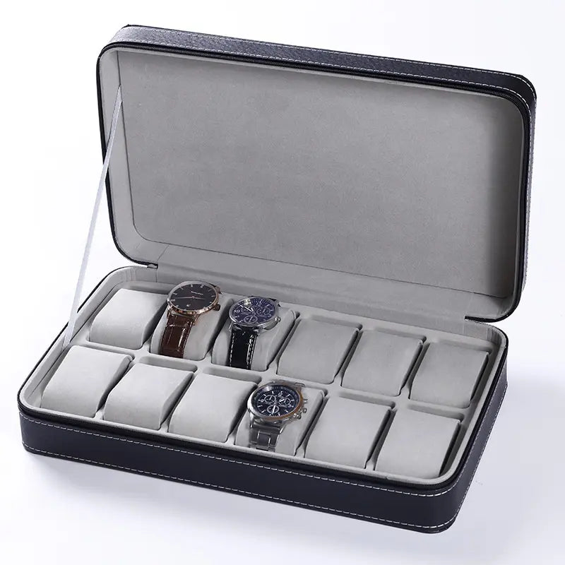 12 Slots Watch Organizer/Storage Box
