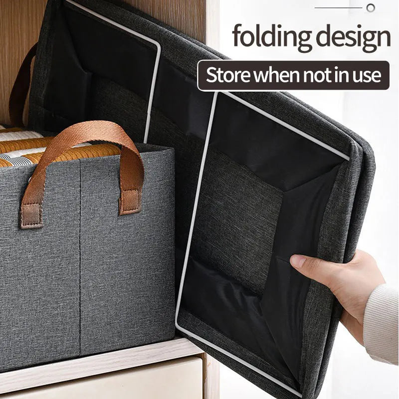 Multifunctional Closet Organizer Bins With Handle for Pants,Jeans,Shirts,T-shirt,Underwear,Socks