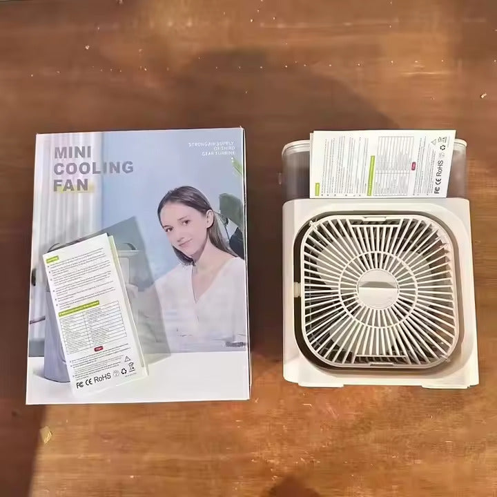 Desktop Humidifier Refrigeration air Conditioning Desktop Dormitory Mini Cooler