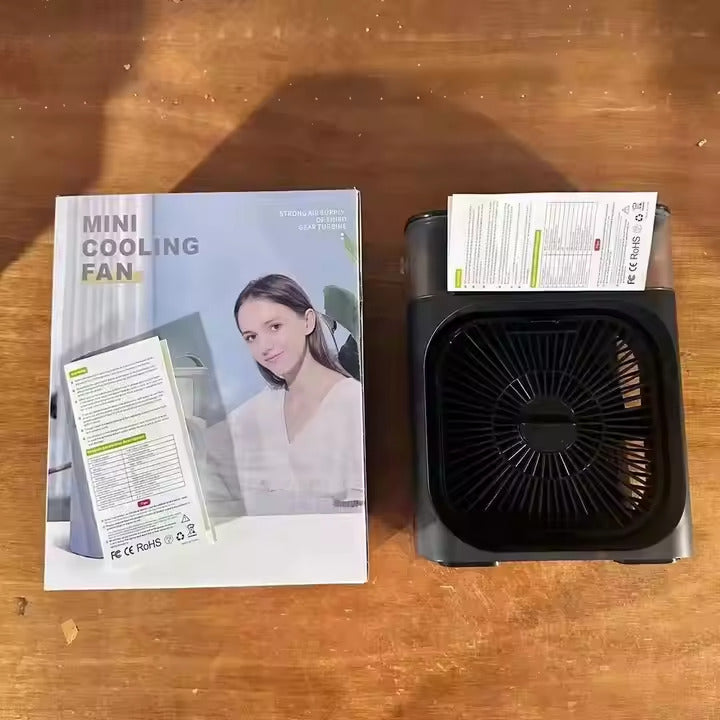Desktop Humidifier Refrigeration air Conditioning Desktop Dormitory Mini Cooler