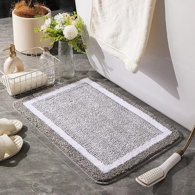 Large Absorbent Flocking bath mats