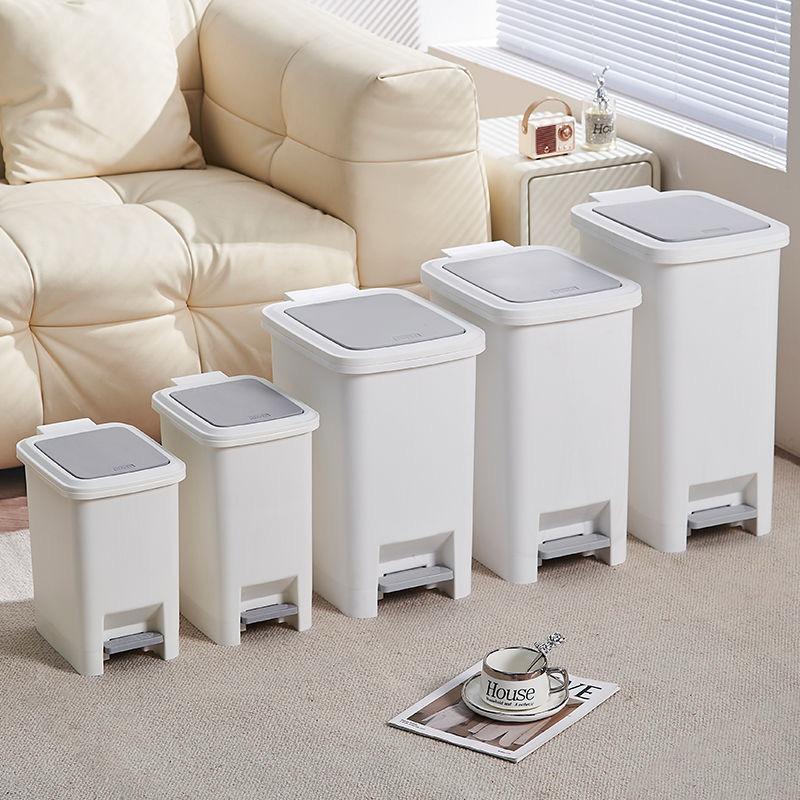 Pedal Dustbin with dual foot press