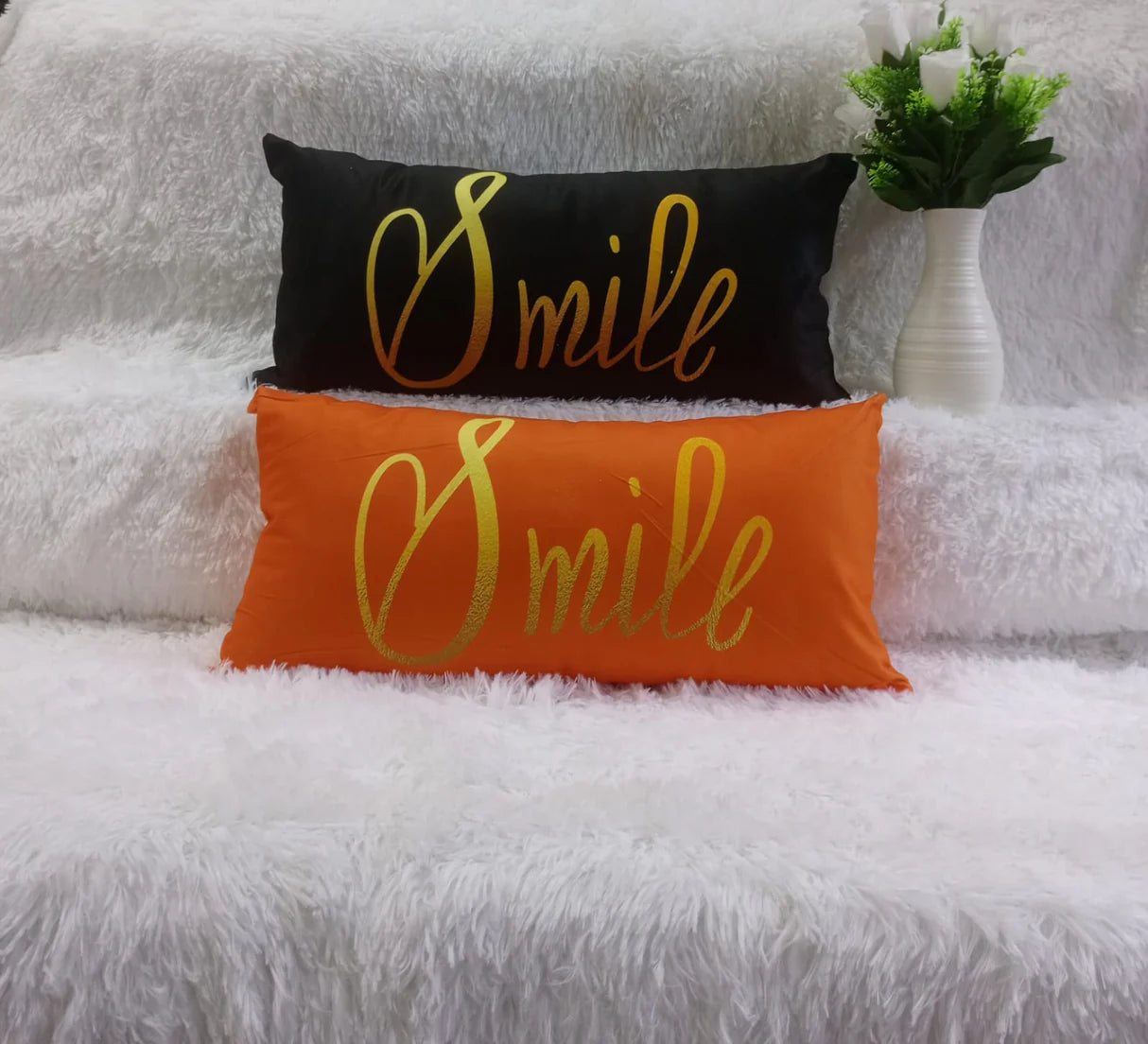 Bed Lumbar Pillowcases