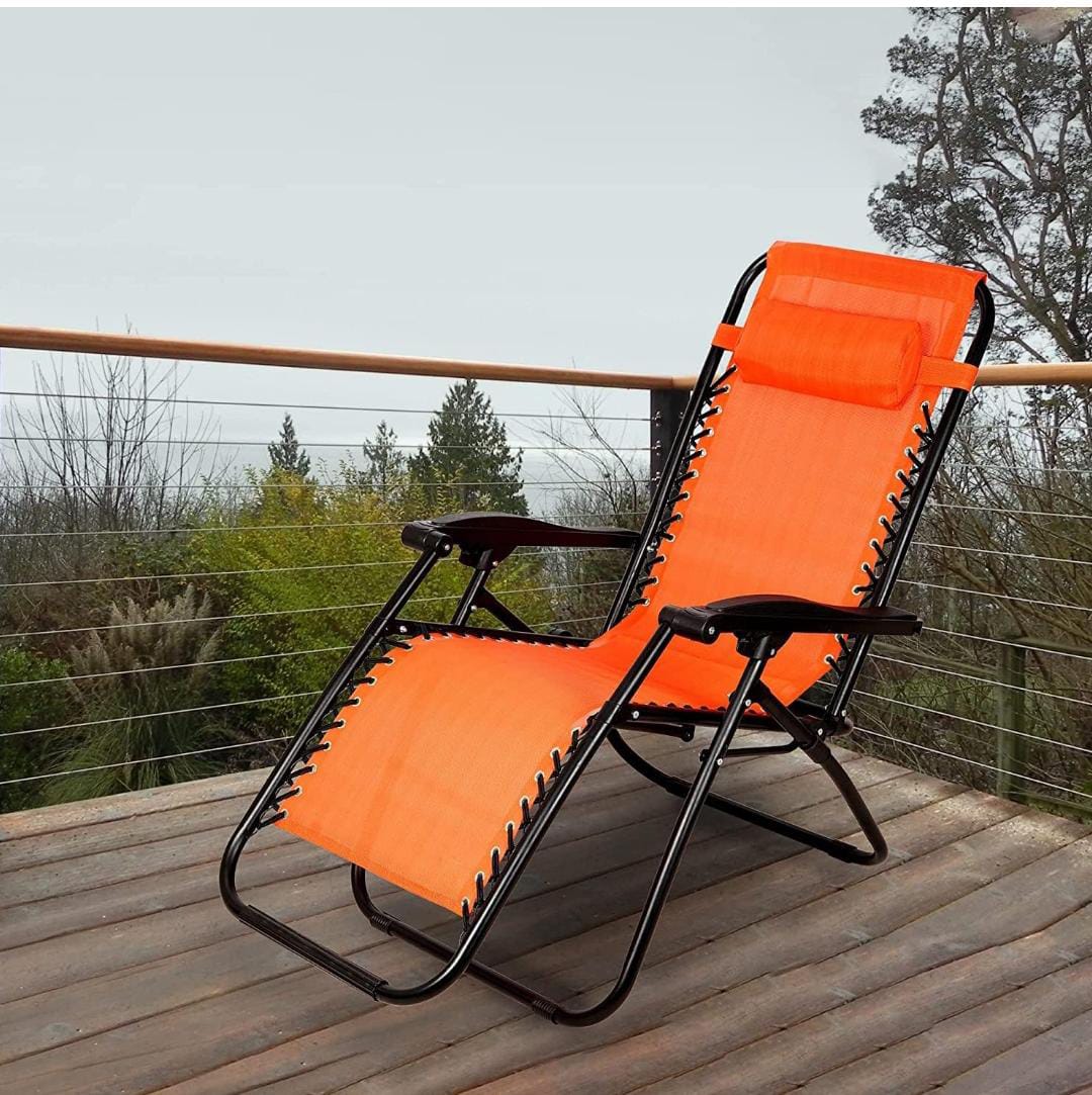 Portable Camping Chair with Neck Support