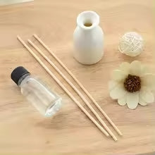 Aroma oil diffuser set with rattan sticks