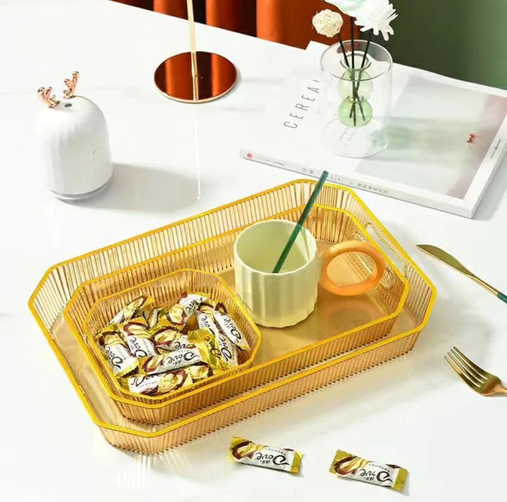 3PCS Nordic Multipurpose Rectangular Storage Tray