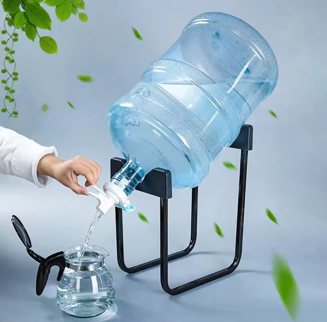Water dispenser and water bottle stand