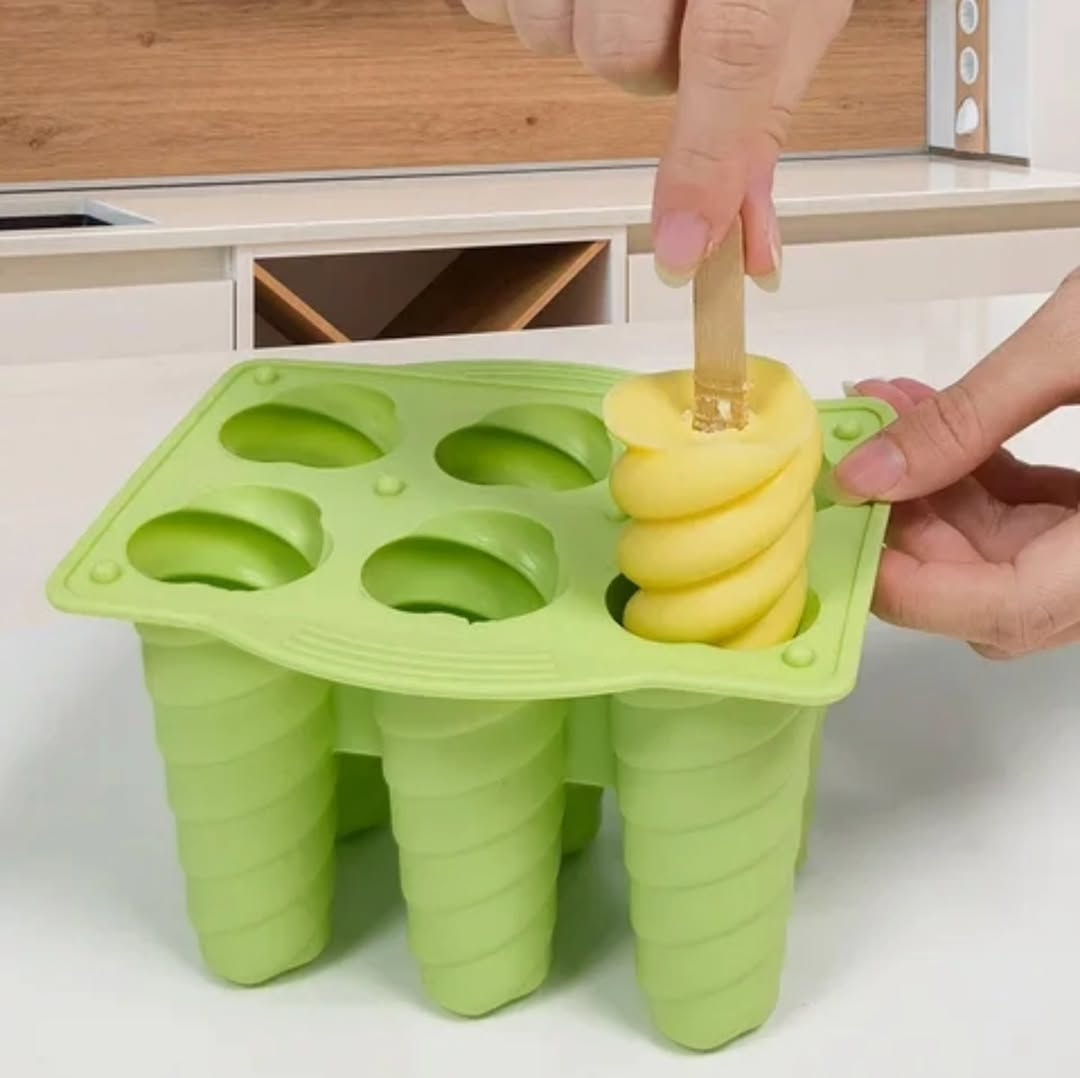 Silicone Ice Cream and Popsicle Mold