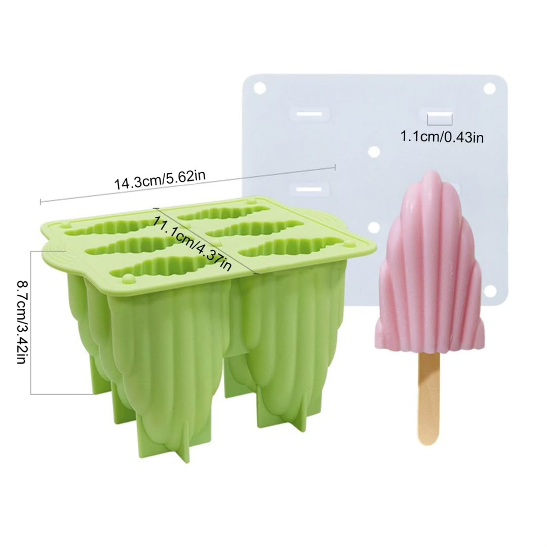 Silicone Ice Cream and Popsicle Mold