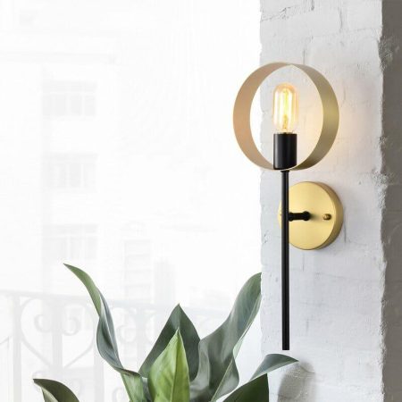A ring shaped decorative wall fitting Lighting