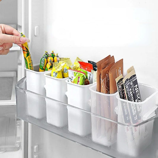 Fridge Organizer Food Fresh Storage Box 4pcs
