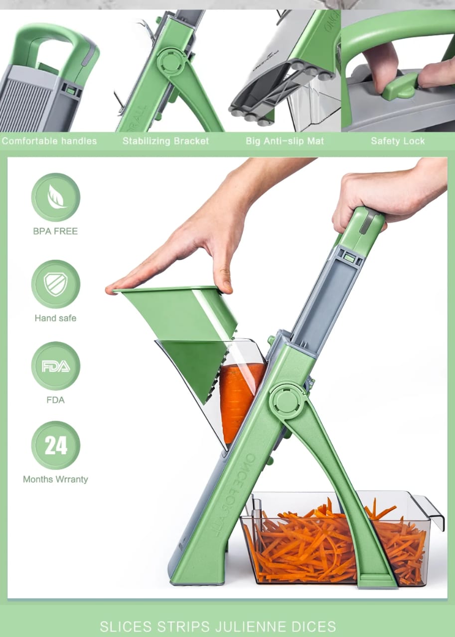 Mandoline Safe Slice Chopper
