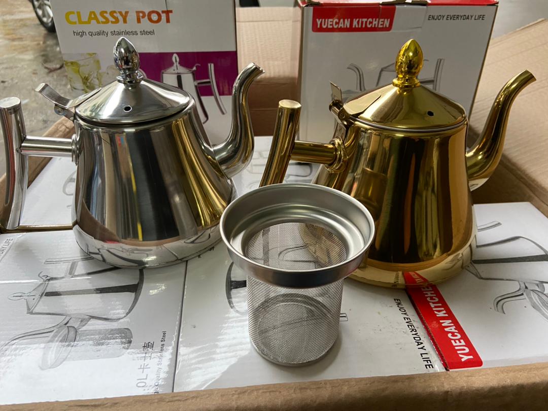 Stainless Steel Teapot With Infusion