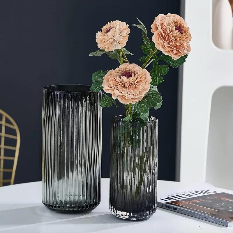 Nordic Modern Creative Dark Glass Vase