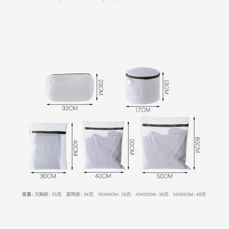 Laundry mesh bags per set of 5pcs