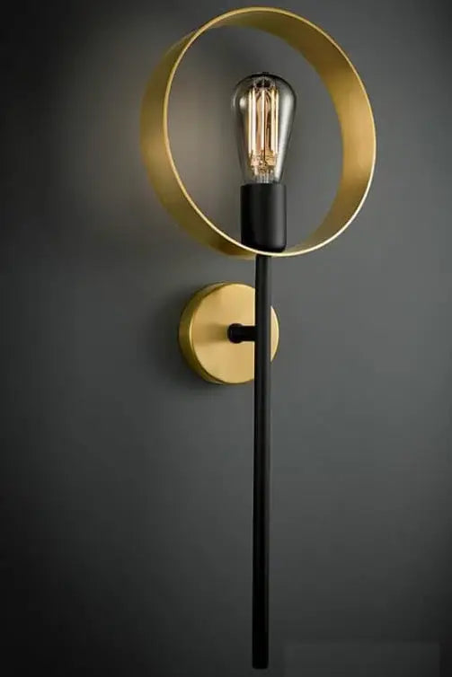 A ring shaped decorative wall fitting Lighting