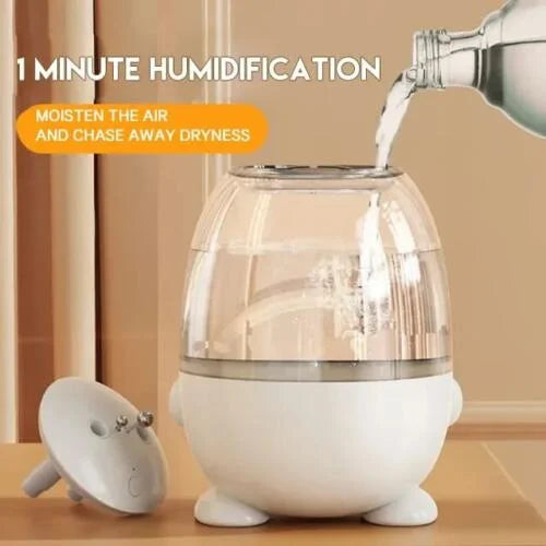Cute Penguin Design Dual Spray 3 litres Ultrasonic Humidifier