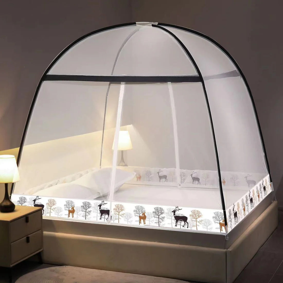 Foldable Curved Mosquito Nets