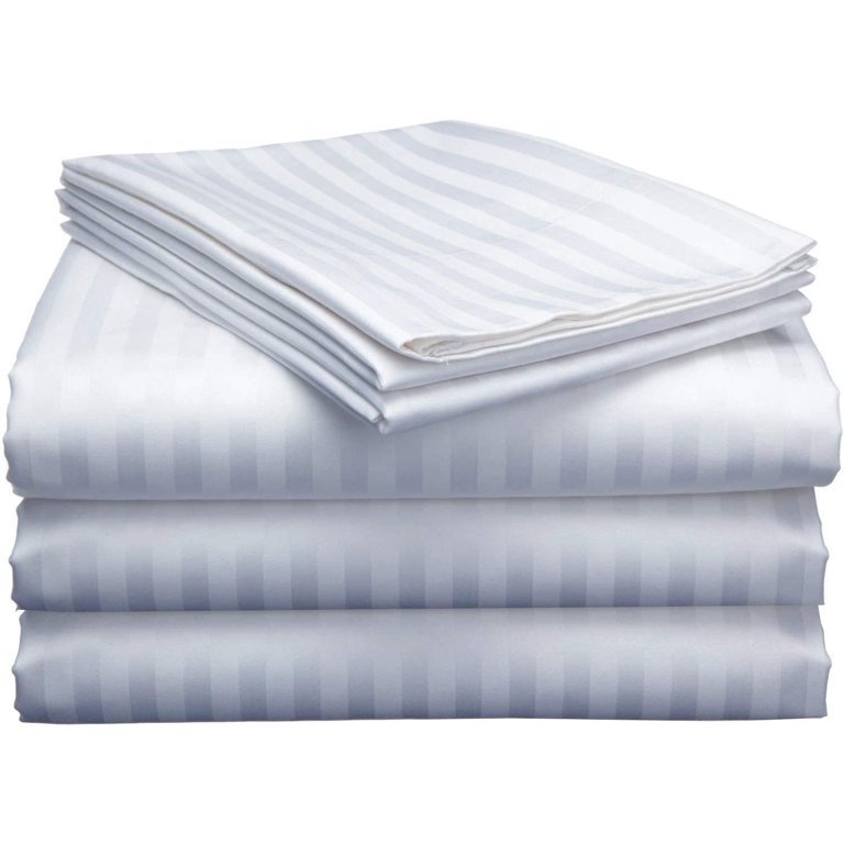 6*7 Pinstripe Cotton Bedsheets