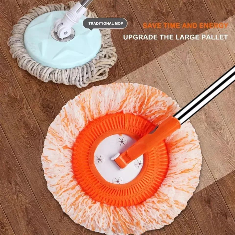 Multifunctional Sunflower Shaped Chenille Telescopic Mop